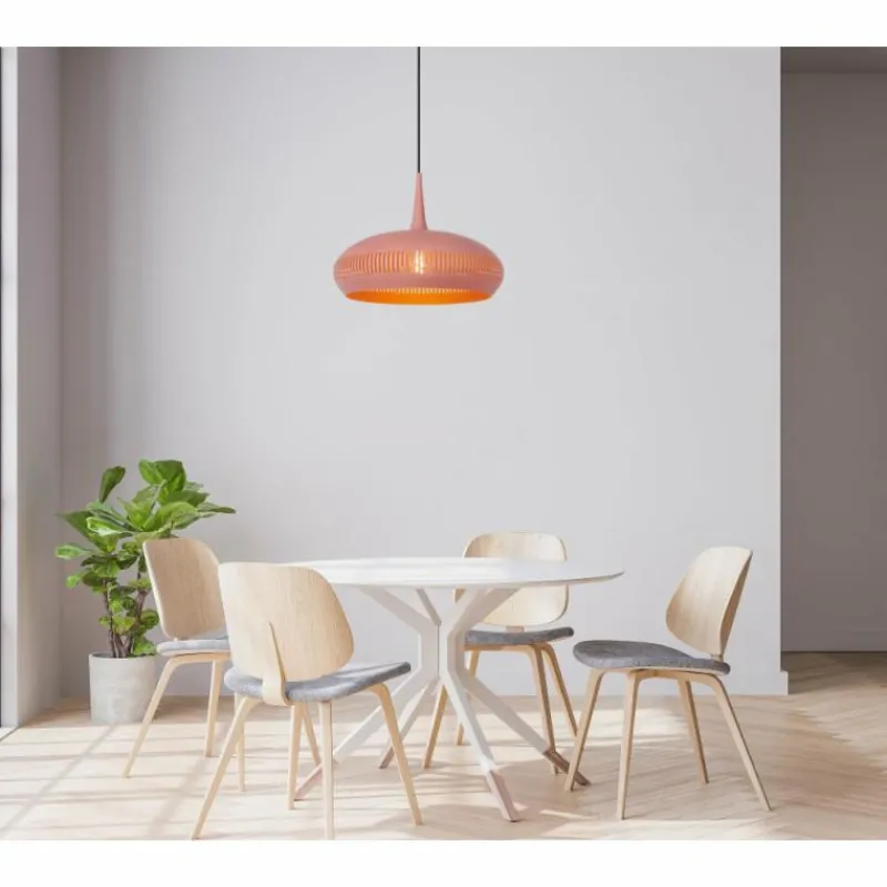 Lampes Vintages & Rétros-Luminaires Lucide Suspension Lucide RAYCO Rose, 1 lumière