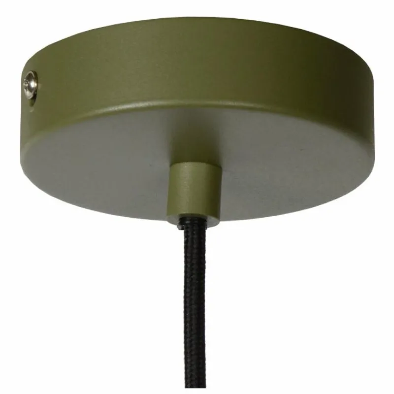 Lampes Vintages & Rétros-Luminaires Lucide Suspension Lucide RAYCO Vert, 1 lumière