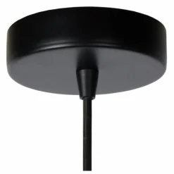 Luminaires Rustiques-Luminaires Lucide Suspension Lucide RUBEN Noir, 1 lumière