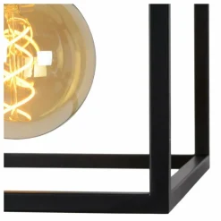 Luminaires Rustiques-Luminaires Lucide Suspension Lucide RUBEN Noir, 1 lumière