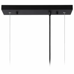Lampes Dorées-Luminaires Lucide Suspension Lucide SANSA Noir, 3 lumières