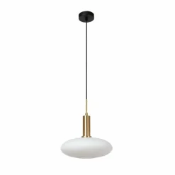 Luminaires Lucide Suspension Lucide SINGALA Or, Laiton, 1 lumière