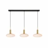 Luminaires Lucide Suspension Lucide SINGALA Or, Laiton, 3 lumières