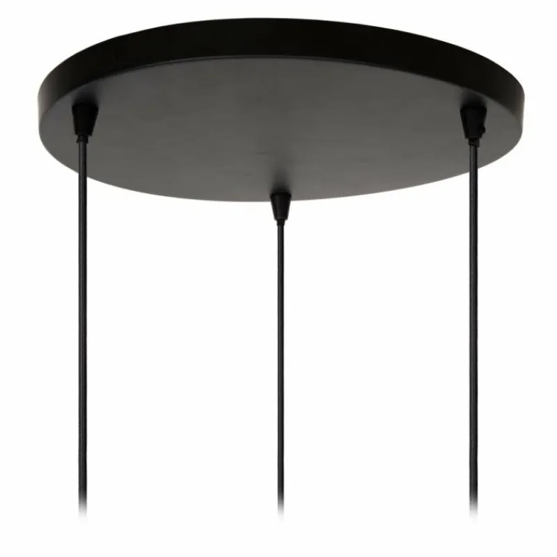 Luminaires Lucide Suspension Lucide SINGALA Or, Laiton, 3 lumières