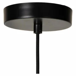 Suspension Verre Fumé-Luminaires Lucide Suspension Lucide SISKA Noir, 1 lumière