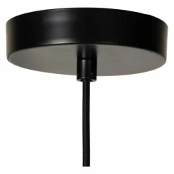 Suspension Verre Fumé-Luminaires Lucide Suspension Lucide SISKA Noir, 1 lumière
