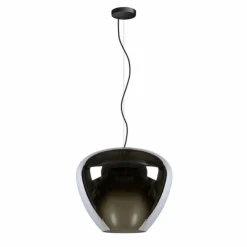 Luminaires Rustiques-Luminaires Lucide Suspension Lucide SOUFIAN Gris, 1 lumière