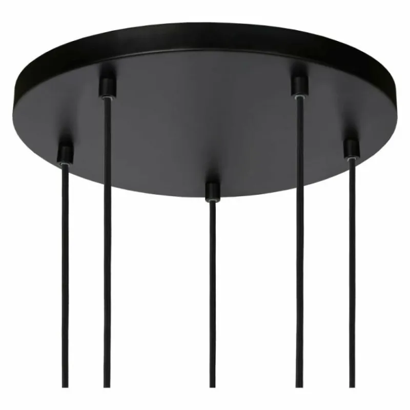 Luminaires Lucide Suspension Lucide SWAPP Noir, 5 lumières* Suspensions