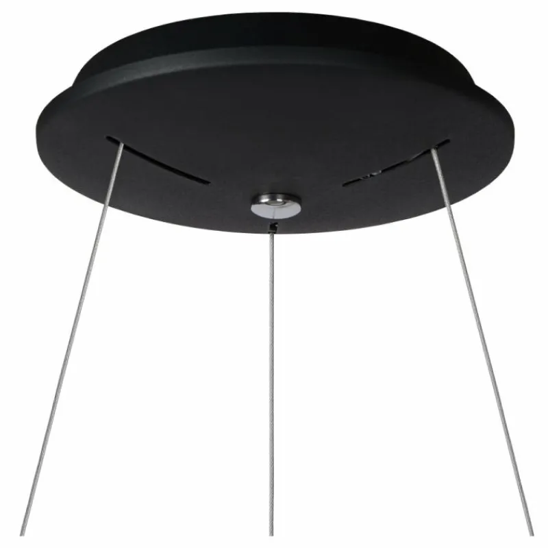 Lampes Vintages & Rétros-Luminaires Lucide Suspension Lucide TALOWE LED Noir, 1 lumière