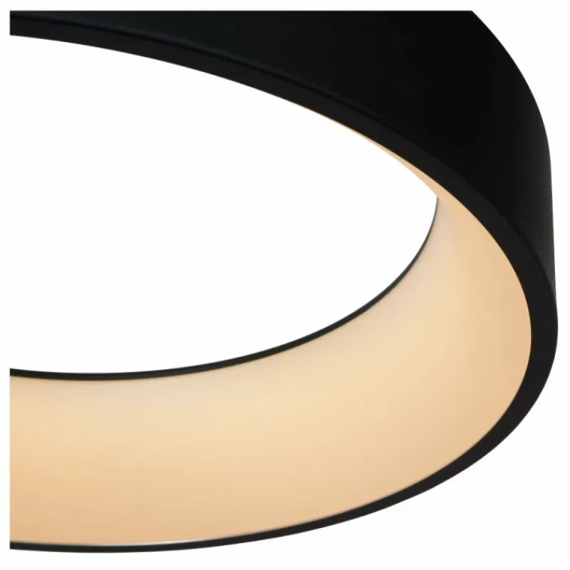 Lampes Vintages & Rétros-Luminaires Lucide Suspension Lucide TALOWE LED Noir, 1 lumière