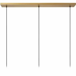 Lampes En Bois-Luminaires Lucide Suspension Lucide TANSELLE Multicolore, 3 lumières