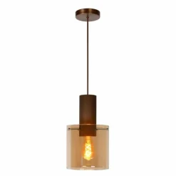 Luminaires Lucide Suspension Lucide TOLEDO Cuivre, 1 lumière