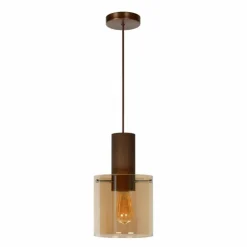 Luminaires Lucide Suspension Lucide TOLEDO Cuivre, 1 lumière
