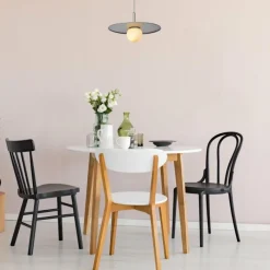 Luminaires Lucide Suspension Lucide TOPHER Chrome, 1 lumière