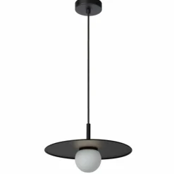 Luminaires Lucide Suspension Lucide TOPHER Noir, 1 lumière