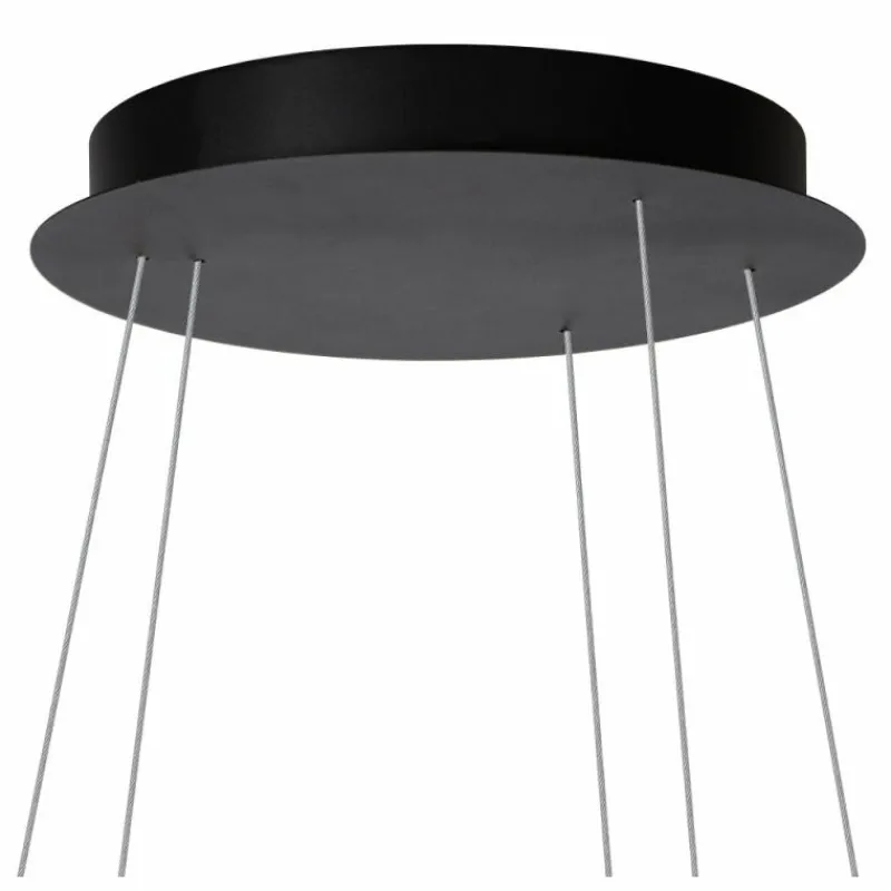 Luminaires Lucide Suspension Lucide TRINITI LED Noir, 1 lumière* Éclairage Led