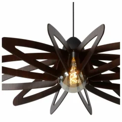 Luminaires Lucide Suspension Lucide ZIDANE Noir, 1 lumière* Suspensions