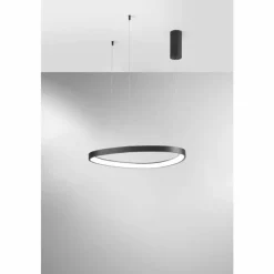 Luminaires Lutec Suspension Lutec BEZI LED Noir, 1 lumière* Éclairage Led
