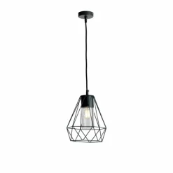 Luminaires Lutec Suspension Lutec Mandala Anthracite, 1 lumière* Suspensions
