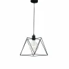 Luminaires Lutec Suspension Lutec SANTANA Noir, 1 lumière* Suspensions