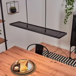 hofstein Suspension Luturula LED Noir, 1 lumière