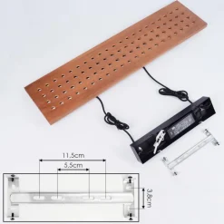 hofstein Suspension Luturula LED Noir, 1 lumière