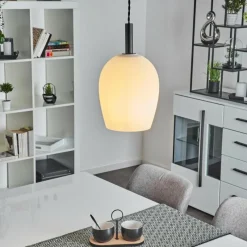 hofstein Suspension Magnano Noir, 1 lumière