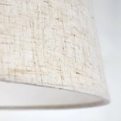 Lampes En Tissu-hofstein Suspension Makondo Brun, Noir, 1 lumière