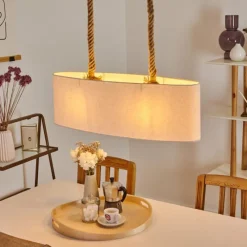 Luminaires Scandinaves-hofstein Suspension Makondo Noir, 2 lumières