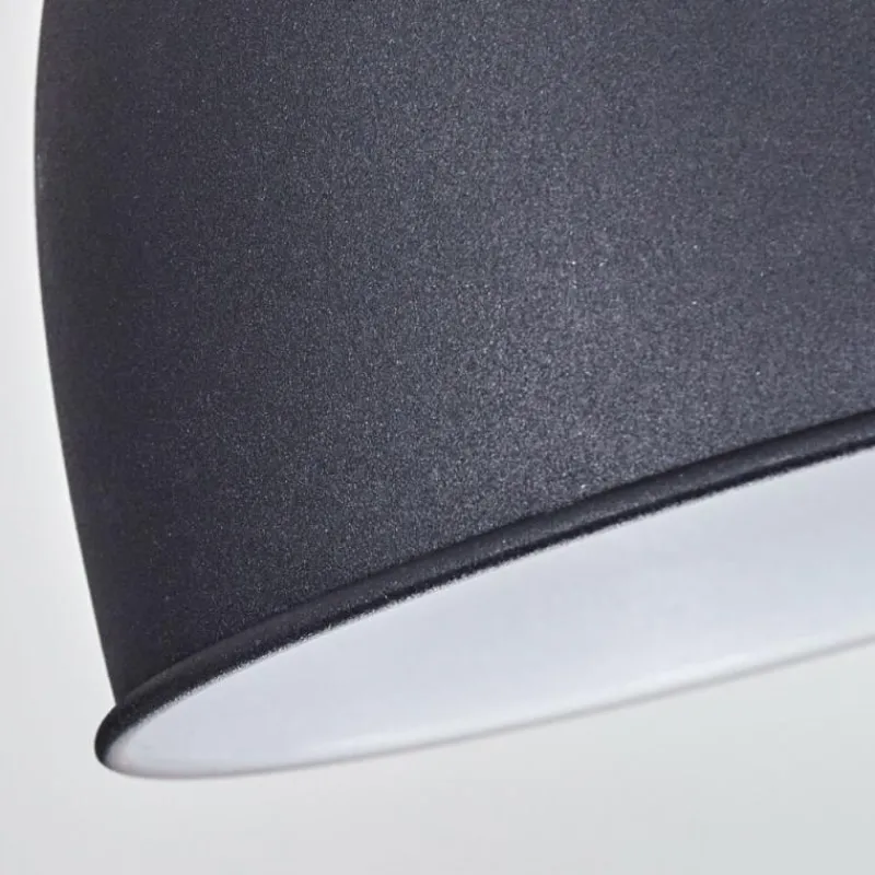 hofstein Suspension Malabe Bois foncé, Noir, 4 lumières