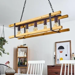 Lampes Vintages & Rétros-hofstein Suspension Maladera Rouille, 5 lumières