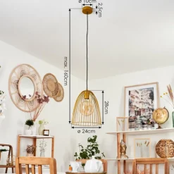 hofstein Suspension Malette Jaune, 1 lumière* Suspensions