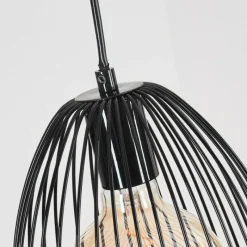 Lampes Industrielles-hofstein Suspension Malette Noir, 1 lumière