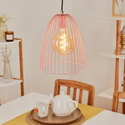 hofstein Suspension Malette Rose, 1 lumière* Suspensions