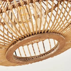 Style Boho-Chic-hofstein Suspension Manteau Écru, 1 lumière