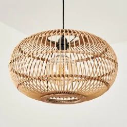 Style Boho-Chic-hofstein Suspension Manteau Écru, 1 lumière