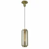 Suspension Verre Fumé-Luminaires Mantra Suspension Mantra JARRAS Bronze, 1 lumière