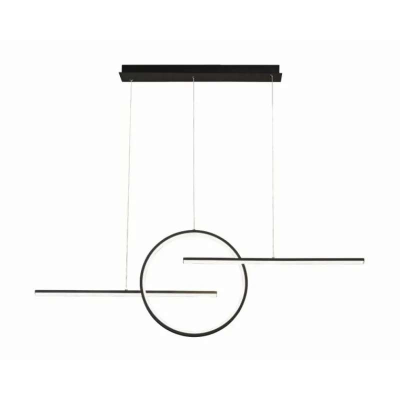 Luminaires Mantra Suspension Mantra KITESURF LED Noir, 1 lumière* Suspensions