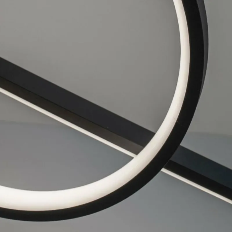 Luminaires Mantra Suspension Mantra KITESURF LED Noir, 1 lumière* Suspensions