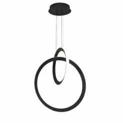 Luminaires Mantra Suspension Mantra KITESURF LED Noir, 1 lumière* Suspensions
