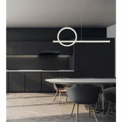 Luminaires Mantra Suspension Mantra KITESURF LED Blanc, 1 lumière* Éclairage Led