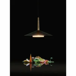 Luminaires Mantra Suspension Mantra ORION LED Laiton, Noir, 1 lumière* Suspensions