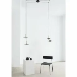 Luminaires Mantra Suspension Mantra ORION LED Laiton, Noir, 1 lumière* Éclairage Led