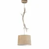 Lampes En Tissu-Luminaires Mantra Suspension Mantra SABINA Brun, 1 lumière