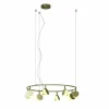 Lampes Dorées-Luminaires Mantra Suspension Mantra SHELL LED Or, 1 lumière
