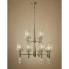 Lampes En Tissu-Luminaires Mantra Suspension Mantra TIFFANY Brun, 12 lumières