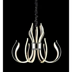 Luminaires Mantra Suspension Mantra VERSAILLES LED Chrome, 1 lumière* Éclairage Led