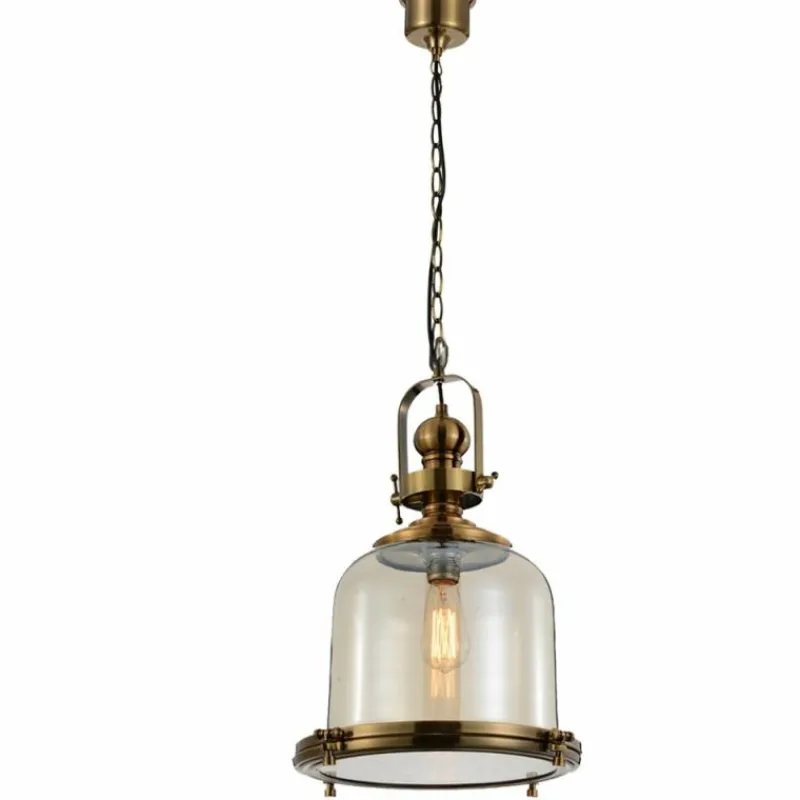 Luminaires Mantra Suspension Mantra VINTAGE Brun, 1 lumière