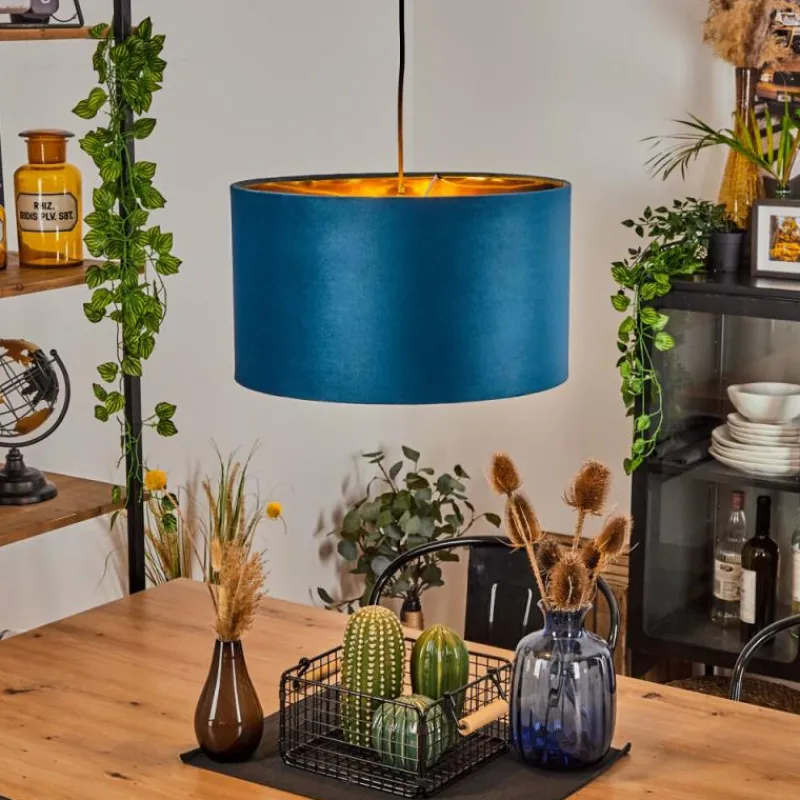 Lampes Dorées-hofstein Suspension Maripi Noir, 1 lumière