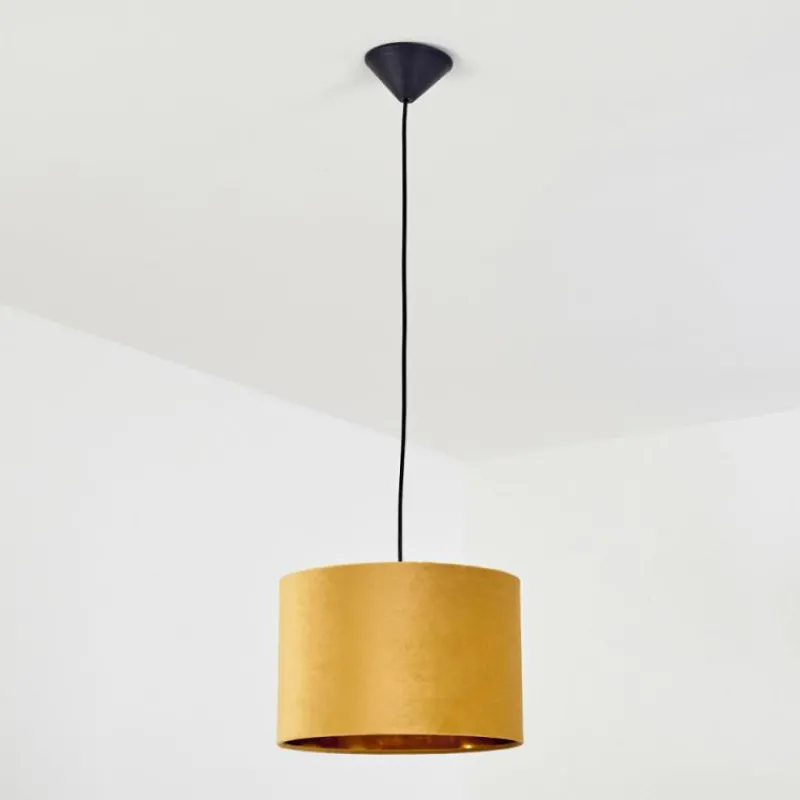 Lampes Dorées-hofstein Suspension Maripi Noir, 1 lumière